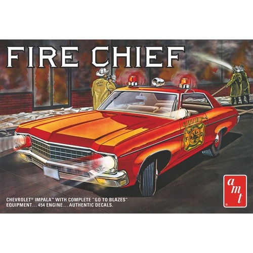 AMT 1:25 1970 Chevy Impala Fire Chief