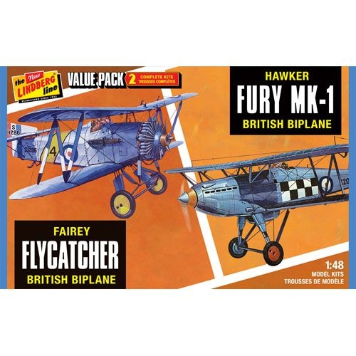 Lindberg Fairey Flycatcher & Hawker*
