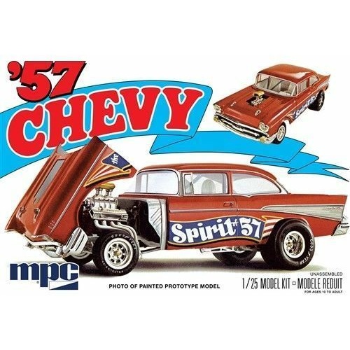 MPC 1:25 1957 Chevy Flip Nose Spirit Of57