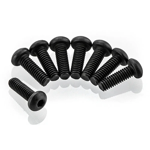 RGT 1.5x8mm Fine Thread Button Head Screws 8Pcs