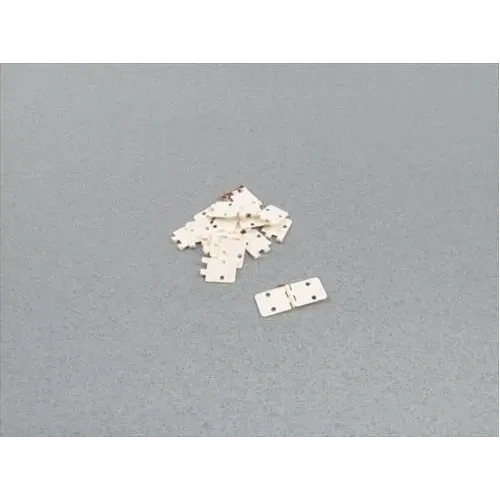 Flat Metal Pin Hinges-Mini (pk10)