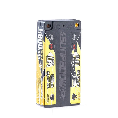 Sunpadow LiPo 4800mAh 7.6v 2S 160C Shorty