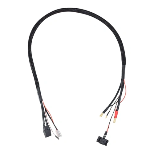 RCD 2S 45A Charge Cable (XT90 & 5mm) with Temperature Sensor - 32" (80cm)