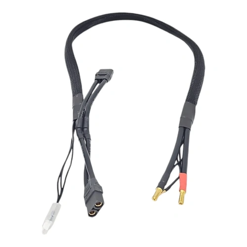 RCD 2S 70A Synchronous Charge Cable (XT90 & 5mm) - 32" (80cm)