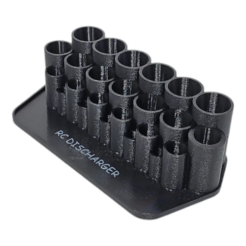 RCD Screwdriver MIP Holder XL with Parts Tray - Black