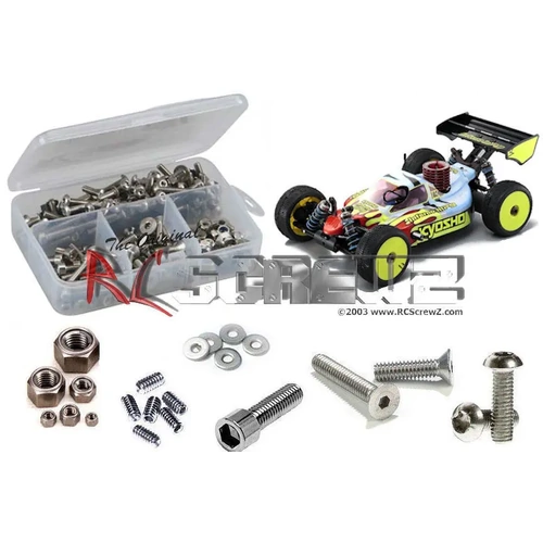KYOSHO MP9 TKI3 STAINLESS STEEL SCREW KIT - RCKYO141