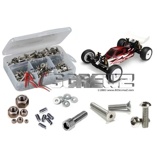 KYOSHO RB6 STAINLESS STEEL SCREW KIT - RCKYO144