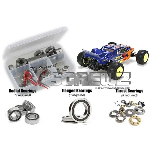 LOSI 22T 2.0 RUBBER BEARING KI - RCLOS081R