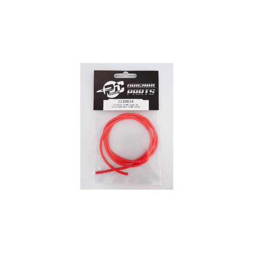 SILICONE WIRE 14AWG RED 1M - RCON2230R14