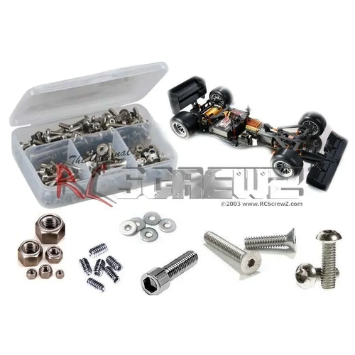 XRAY X1 F1 2016 STAINLESS STEEL SCREW KIT - RCXRA061
