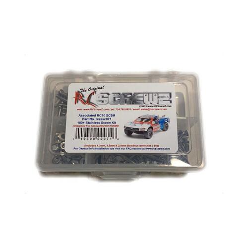 RC Screwz Associated RC10 SC5M Stainless Screw Kit