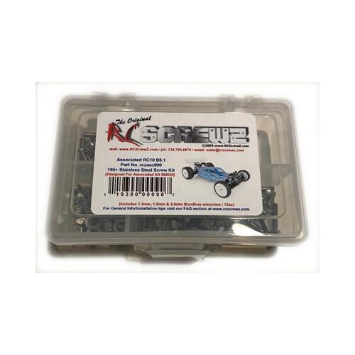 RC Screwz Associated RC10B6.1 Stainless Steel Screw Kit