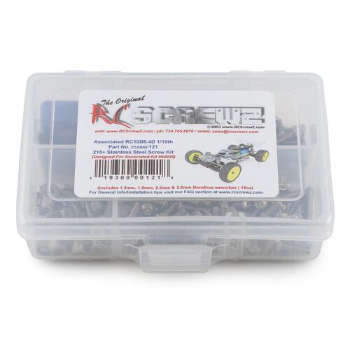 RC Screwz Associated RC10B6.4D Buggy Stainless Steel Screw Kit
