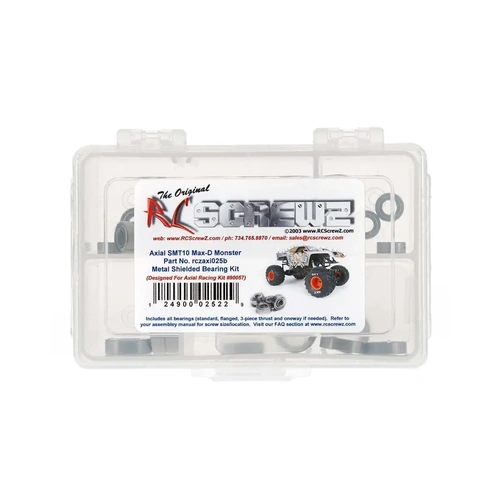 RC Screwz Metal Shielded Bearings SMT10 Max-D