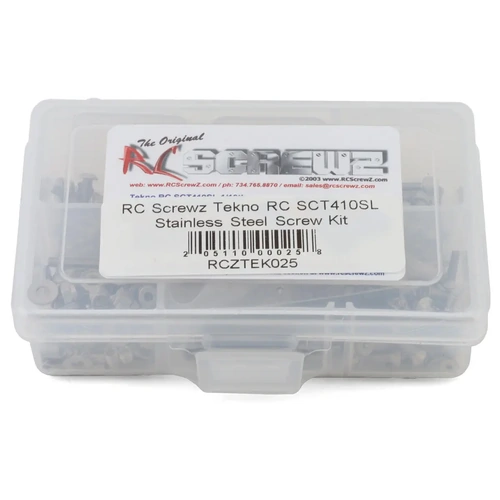 RC Screwz Tekno RC SCT410SL Stainless Steel Screw Kit