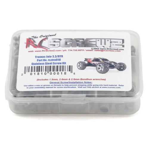 RC Screwz Traxxas Jato 3.3 Stainless Steel Screw Kit