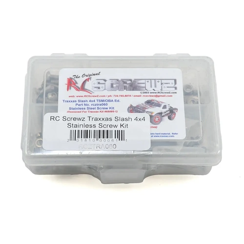 RC Screwz Traxxas Slash 4x4 TSM/OBA Stainless Screw Kit