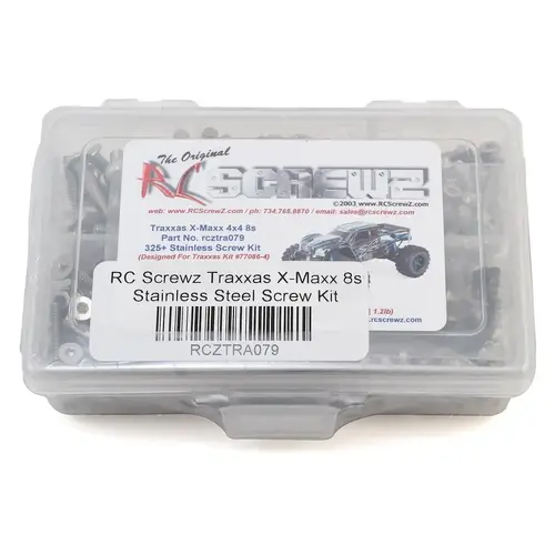 RC Screwz Traxxas X-Maxx 8S Stainless Steel Screw Kit