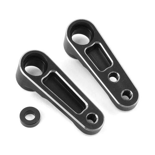 Revolution Design B6 Aluminum Steering Bellcrank Set (Black)