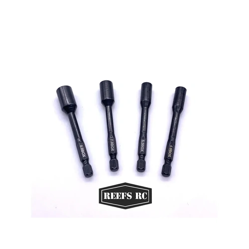 Reefs RC 4.0, 5.5, 7.0 and 8.0mm Speed Tips Nut Drivers 4Pcs
