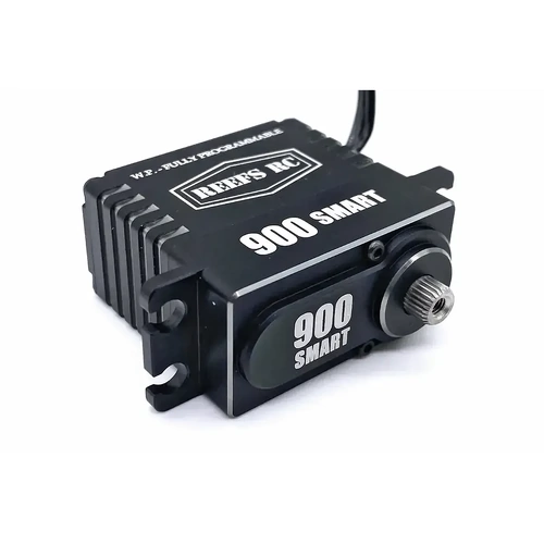Reefs RC Aluminium 900 Smart Standard 68kg 8.4V Brushless Metal Gear Servo/Winch - Black