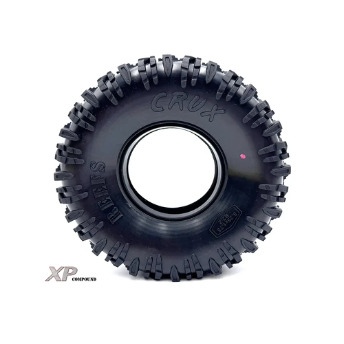 Reefs RC 2.2" Crux XP Compound (Pink) Rock Crawler Tyres with Foam Inserts 2Pcs