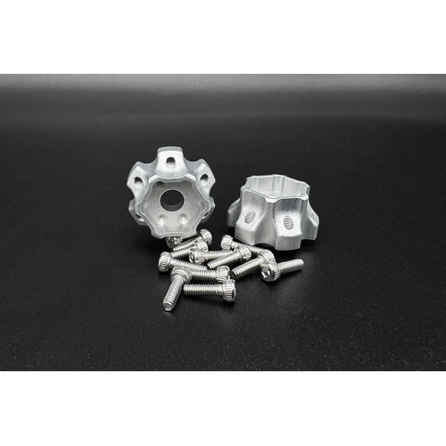 Reefs RC Aluminium 12mm (+7mm Offset) DOT Wheel Hex Hubs 2Pcs