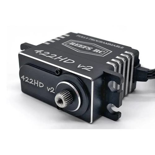 Reefs RC 422HD V2 31kg 8.4V Waterproof Coreless Metal Geared Servo - Black
