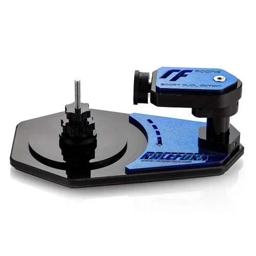 Raceform 1/10 Off Road Tyre Gluing Jig - Blue Bling Edition