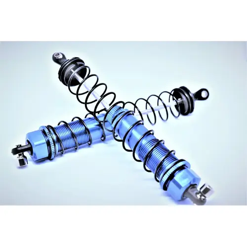 River Hobby VRX 10043-BLU Rear Shock Set Alloy Octane Blue
