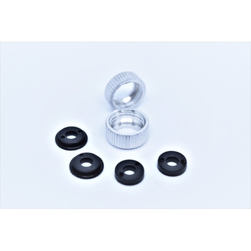 River Hobby VRX 10110 Shock Lower Cap silver (FTX-6211)