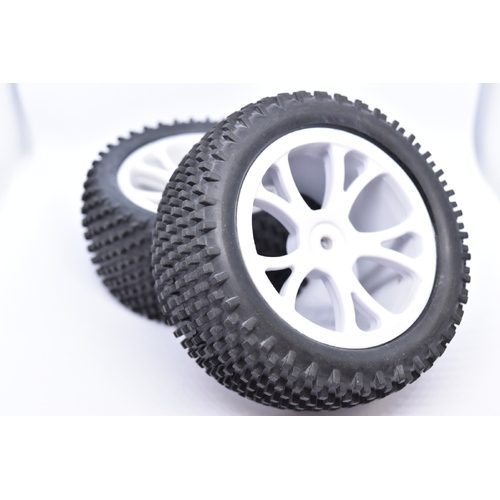 River Hobby VRX 10448W Rear Buggy Tyres (2sets) White