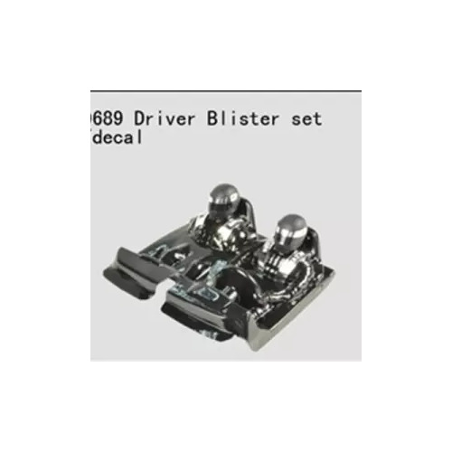 River hobby VRX 10689 Driver Blister Set w/ Decal Octane