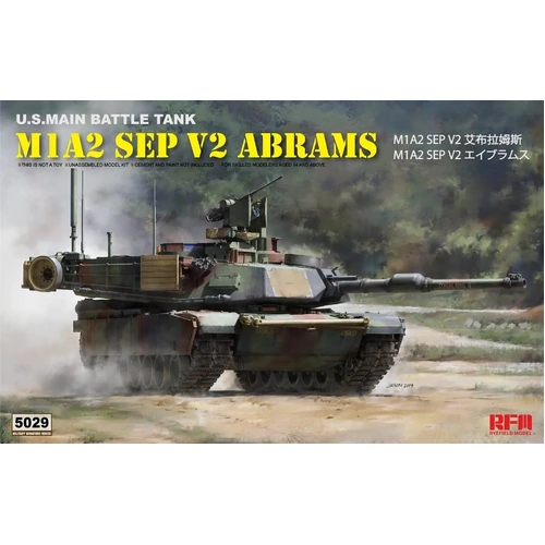 Ryefield 5029 1/35 M1A2 sep V2 abrams Plastic Model Kit