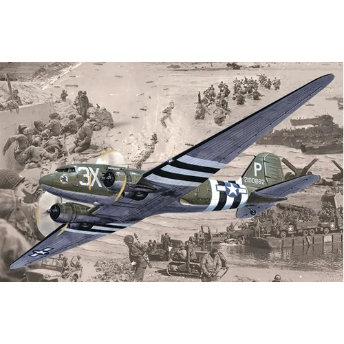 Roden 300 1/144 Douglas C-47 Skytrain (Dakota MK.III) - Plastic Model Kit