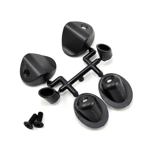 RPM Through-The-Body Mock Side Exhaust Tips (Black)