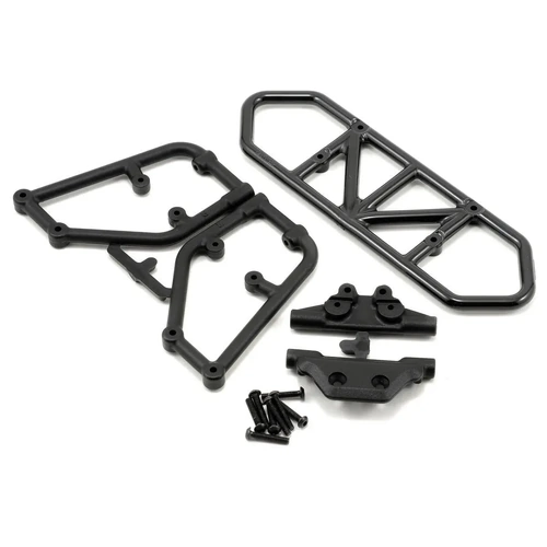 RPM Rear Bumper (Black) (Slash 4x4)