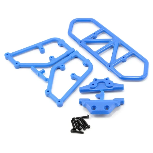 RPM Rear Bumper (Blue) (Slash 4x4)