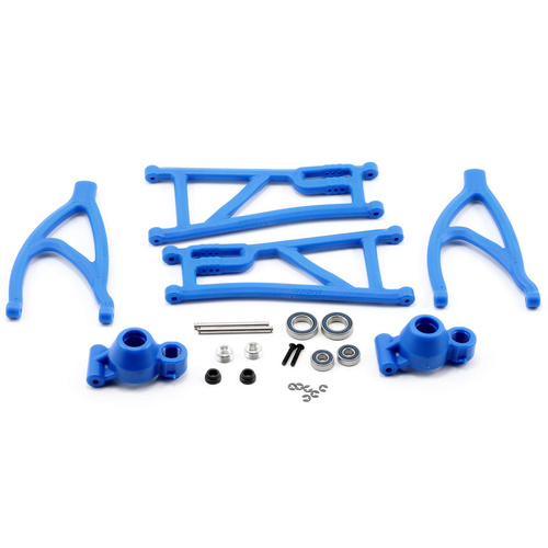RPM Revo True-Track Rear A-Arm Conversion Kit (Blue)