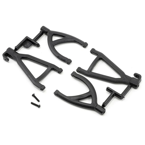 RPM Rear Upper & Lower A-Arms (1/16 E-Revo) (Black)