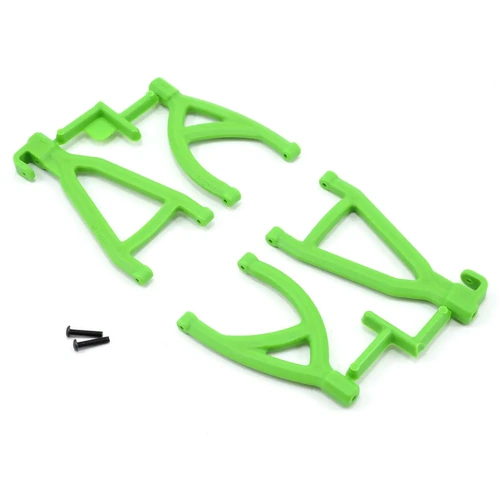 RPM Rear Upper & Lower A-Arm Set (Green) (1/16 E-Revo)