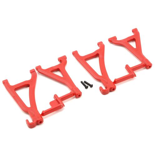 RPM Front Upper & Lower A-Arm Set (1/16 E-Revo) (Red)