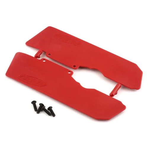 RPM Arrma 6S Kraton/Outcast A-Arm Mud Guards (Red) (2)