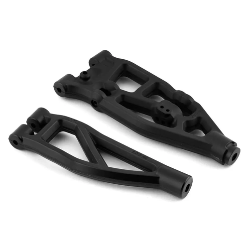 RPM Arrma Kraton/Outcast 6S Front Right Upper & Lower Suspension Arm Set (Black)