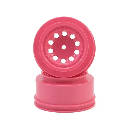 RPM 12mm Spline Drive "Revolver" Short Course Wheels (Pink) (2) (Slash Rear)