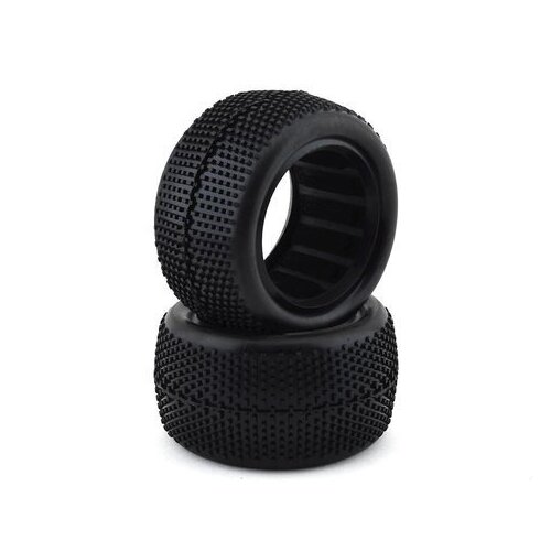 Raw Speed SuperMini 1/10 Buggy Rear Tire - Medium with Black Insert - RS100309MB