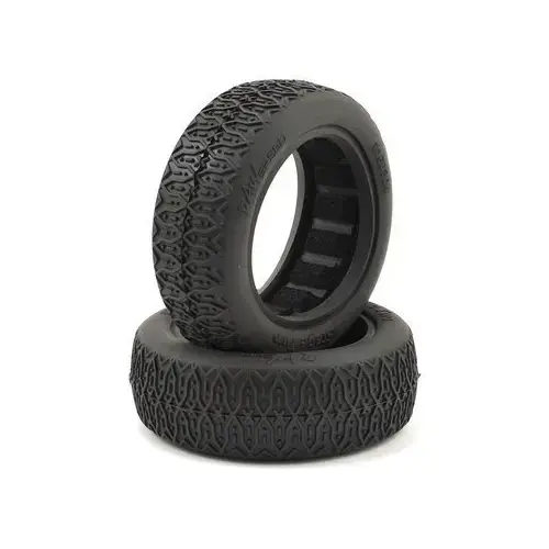 Raw Speed Stage Two 2W Buggy Front Tire - Gumball with Black Insert - RS160304GB