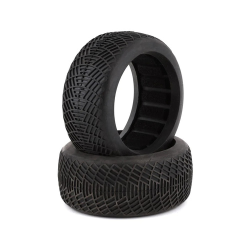 Raw Speed Radar 1/8 Buggy Tire - SuperSoft Long Wear with Black Insert - RS180103SSLB
