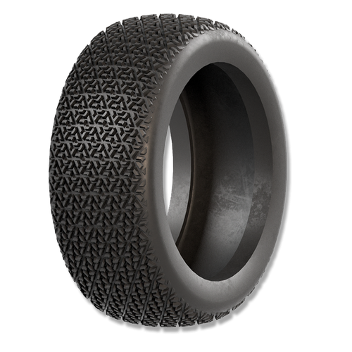 Raw Speed Triad 1/8 Buggy Tire - Soft With Black Insert - Rs180117Sb