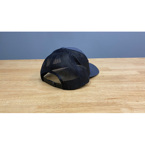 Raw Speed Hat - 404M Graphite/Black Mesh Back - Flex Fit - RS990202LB